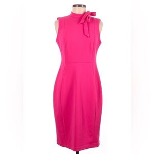 Pink Calvin Klein sleeveless dress, size 4